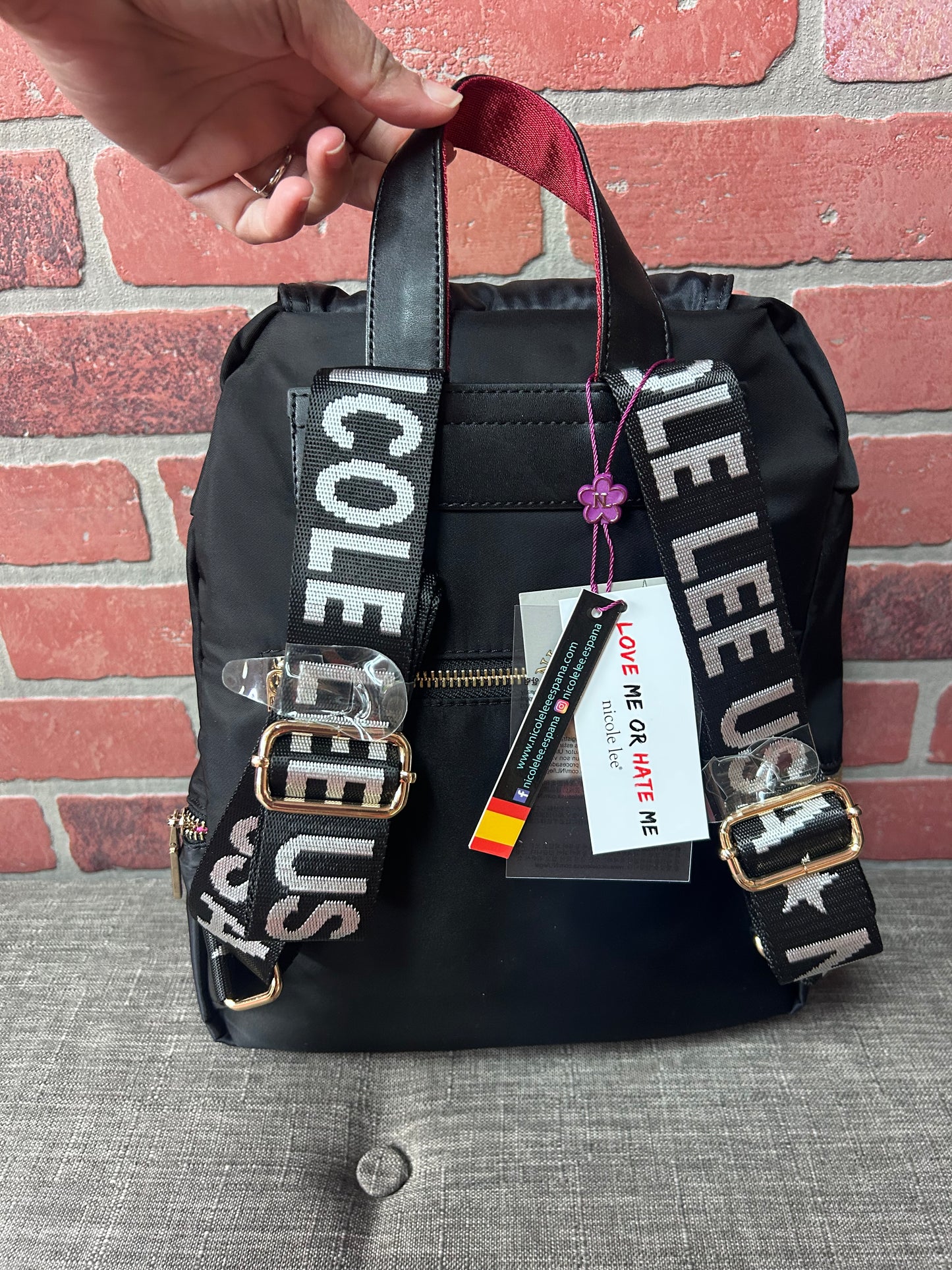 0-✨🎒 Backpack Nicole Lee - Edición Makeups