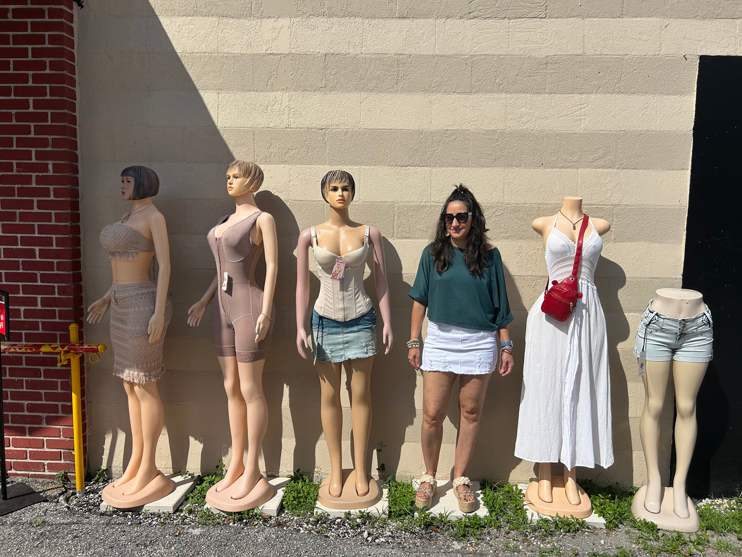 8 - Falda Pantalón Moda Colombiana – Comodidad y Estilo en Uno ✨ Azul claro D469S