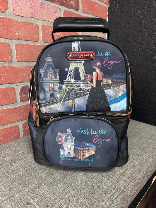 0-✨🎒 Backpack Nicole Lee – Edición París 🇫🇷