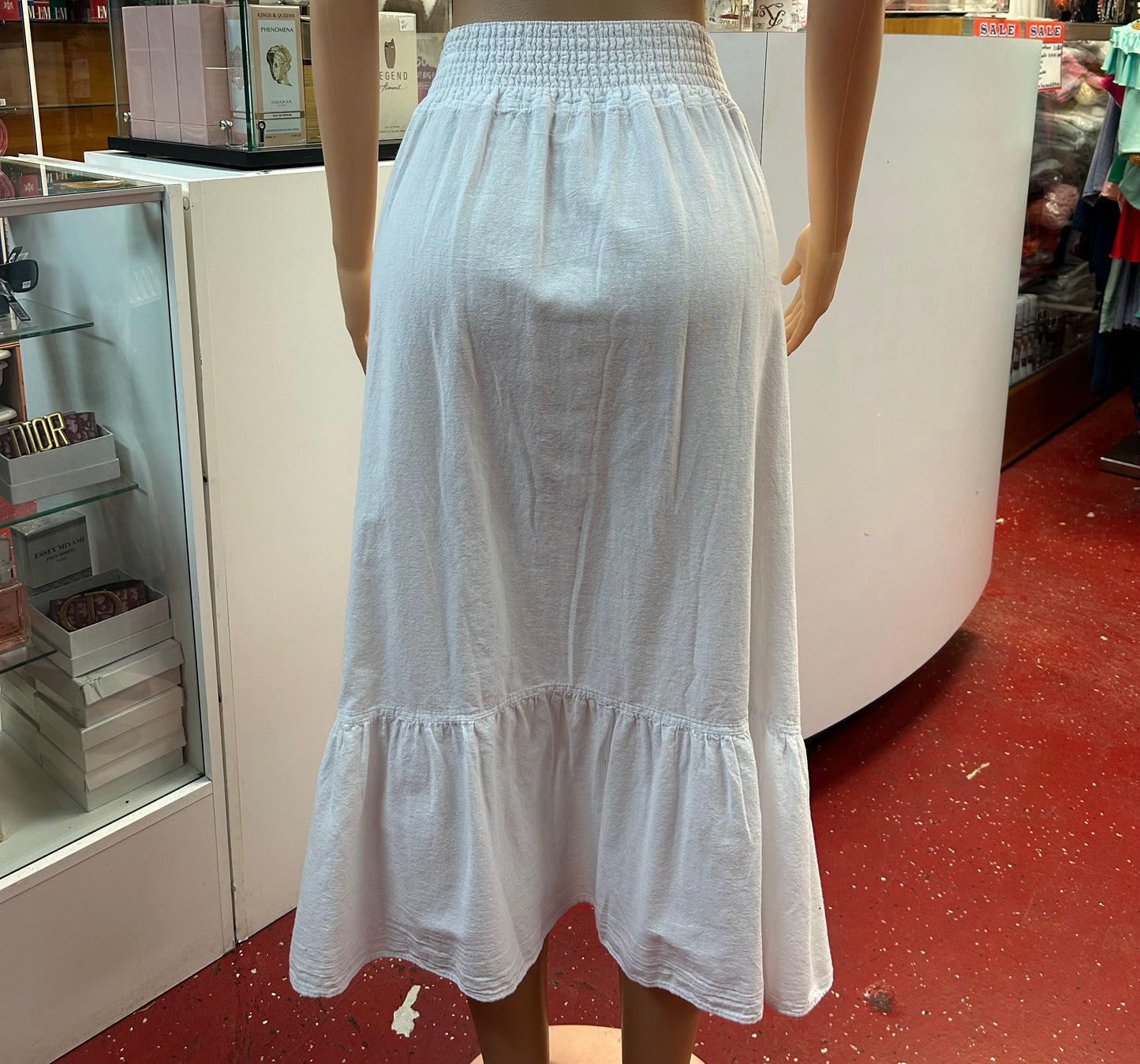 1 - Falda– 100% Algodón Estilo # 2000