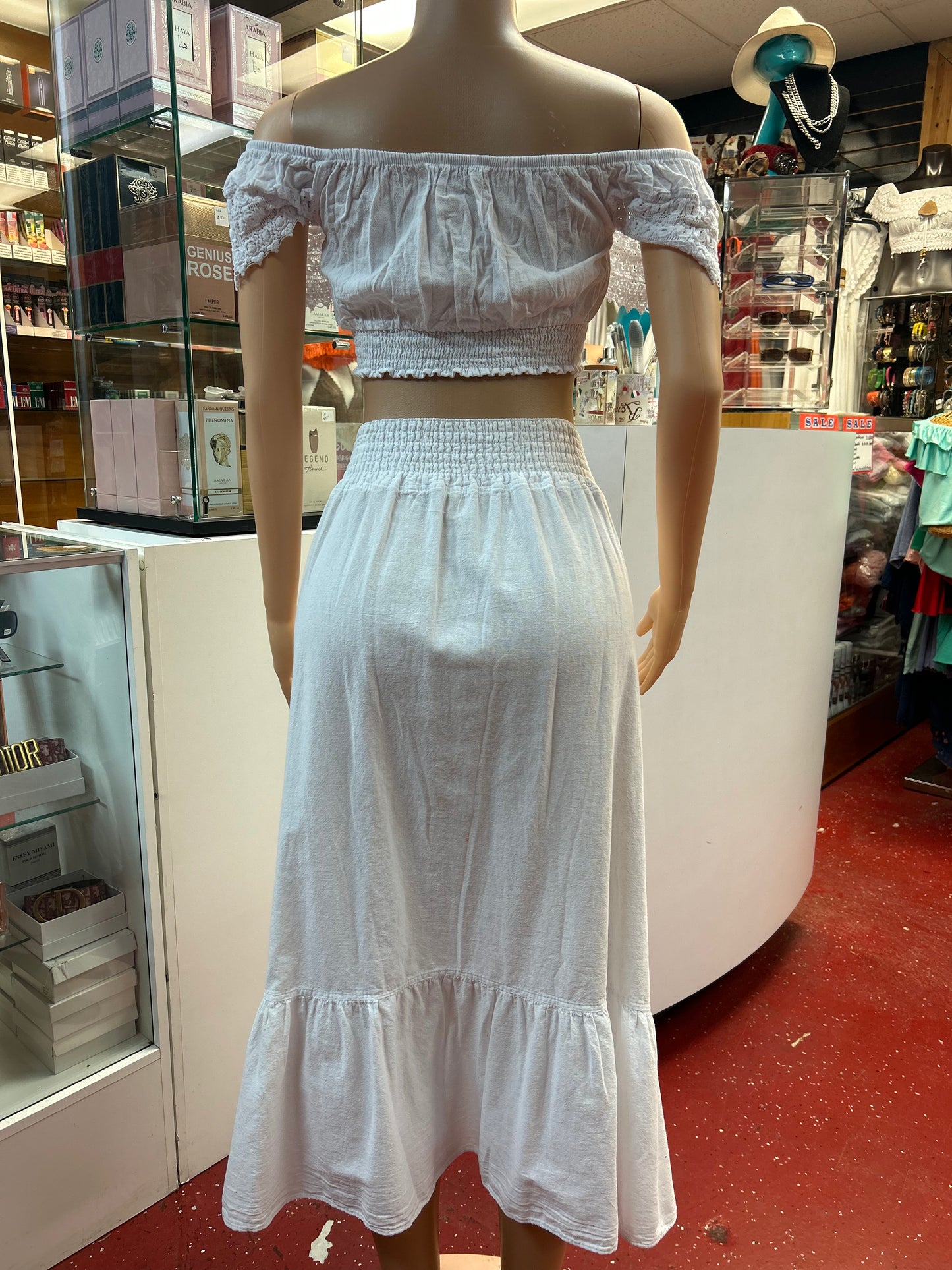 1 - Falda– 100% Algodón Estilo # 2000